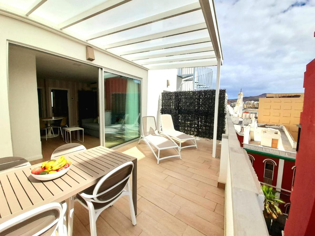Malibu Canteras Atico 22 Con Terraza - Penthouse With Terrace (Adults Only) Λας Πάλμας ντε Γκραν Κανάρια Εξωτερικό φωτογραφία